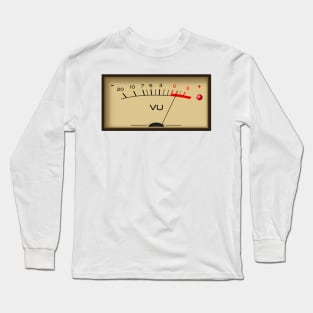 VU Meter (vintage) Long Sleeve T-Shirt